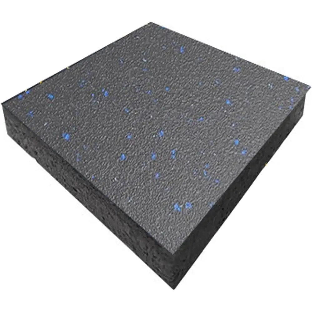 Home Gym Rubber Flooring - Ineinandergreifende Schaumstoff-Bodenfliesen für Fitnessstudios, Schutzmatten aus