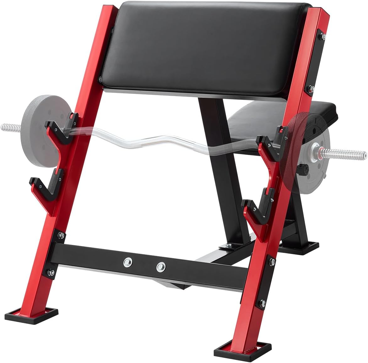 Home Gym Multi Station - Preacher Curl Bank – Hochbelastbare Arm-Isolationsstation,
