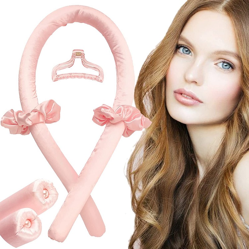 Preacher Curl Pad - Heatless Curling Rod Stirnband Keine Hitze
