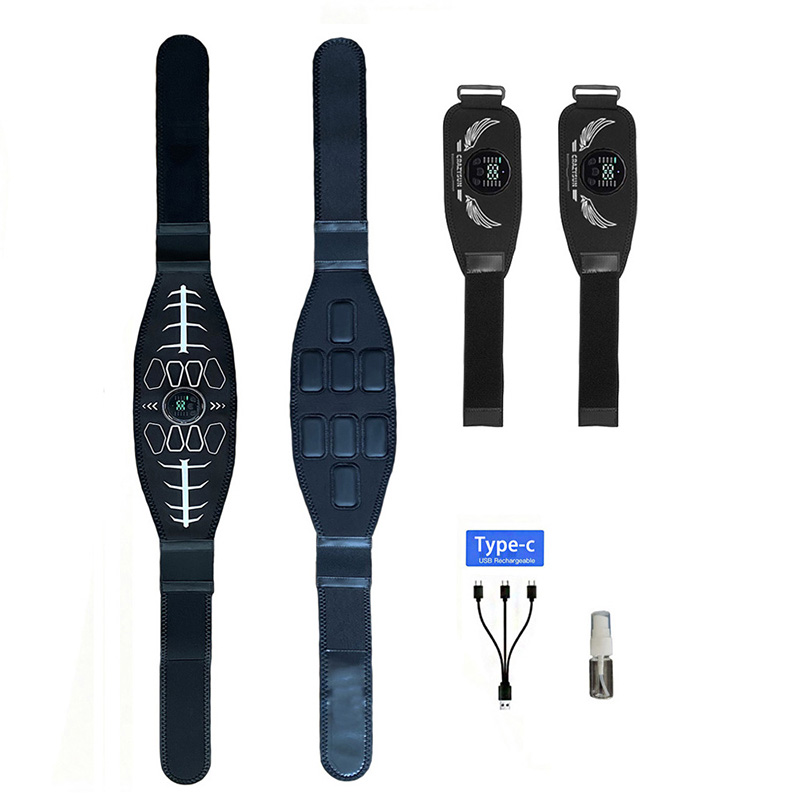 Home Gym Electric Machine - Bauchmuskel-Toning-Gürtel, Intelligenter Muskeltrainer, Fitnessgürtel für Körper,