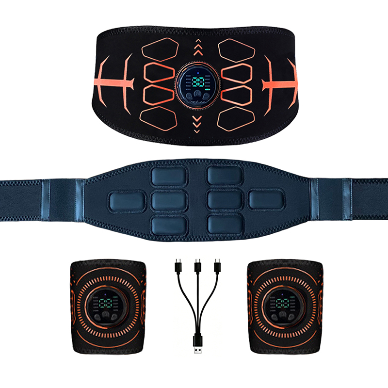 Home Gym Electric Machine - Intelligenter Bauchmuskeltrainer-Gürtel, Muskeltonisierer für Körper- und
