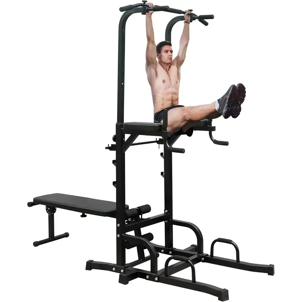 Home Gym Multi Station - Hochbelastbare, höhenverstellbare Dip-Station für das Home-Gym