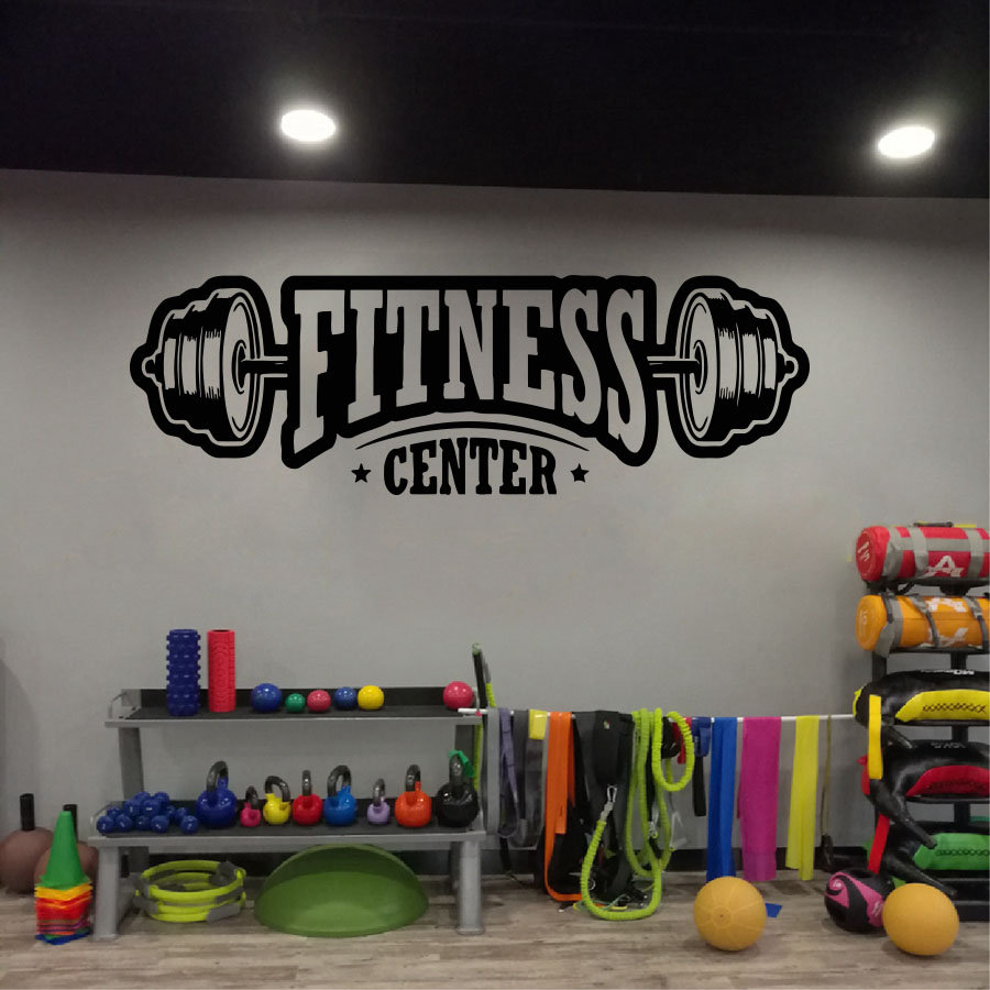 Home Gym Multi Station - Gym Vinyl Dekor Wandtattoo Fitness Club