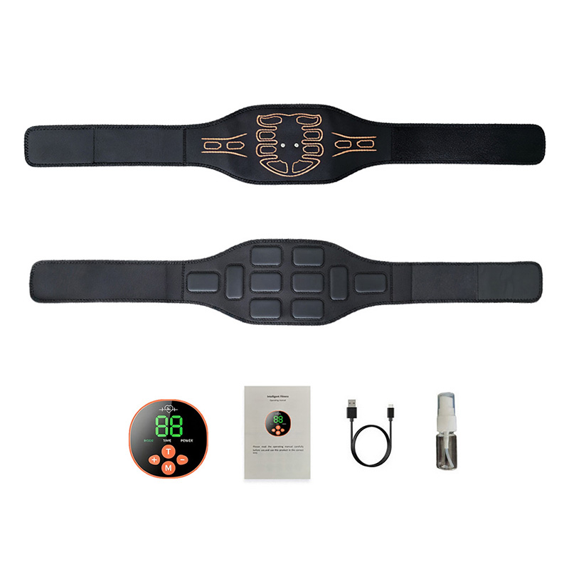 Home Gym Electric Machine - Intelligenter Bauchmuskeltrainer-Gürtel, Muskeltonisierer für Körpertraining, Workout,