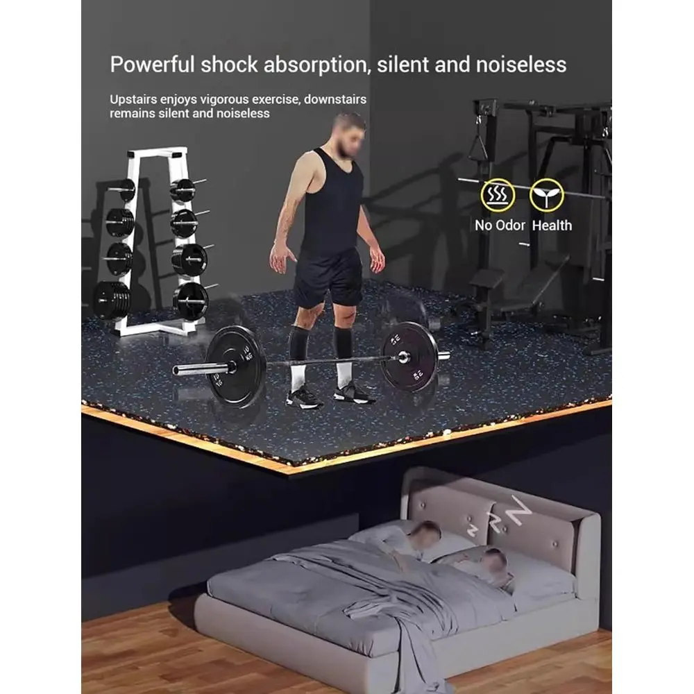 Ineinandergreifende Schaumstof – Home Gym Rubber Flooring Bewertung und Preis
