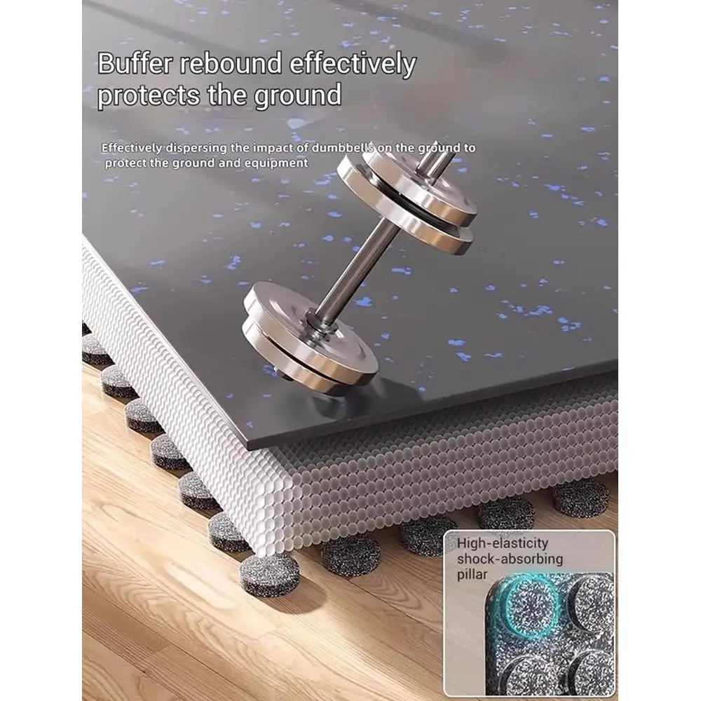 Ineinandergreifende Schaumstof – Home Gym Rubber Flooring Bewertung und Preis
