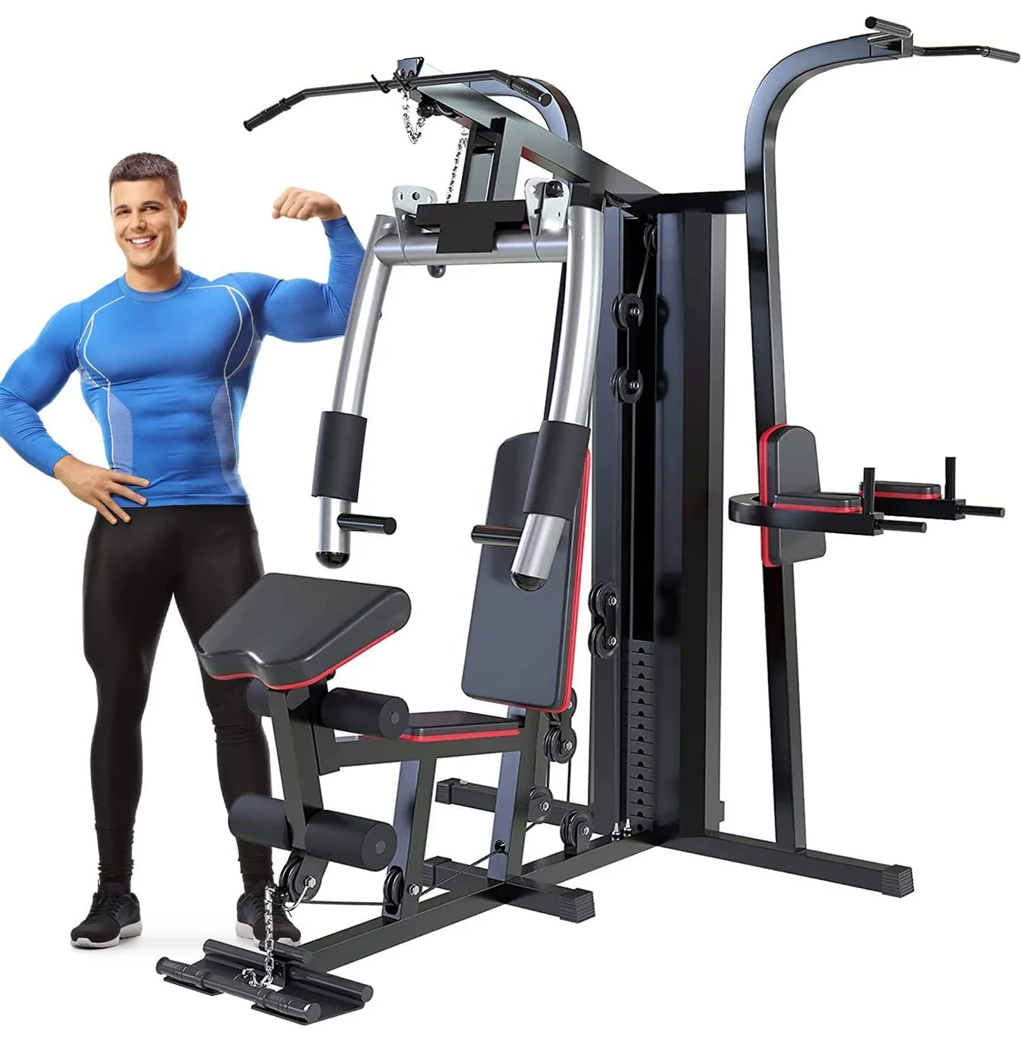 #   l Fit Bank Fitnessgeräte H – Home Gym Multi Station Bewertung und Preis