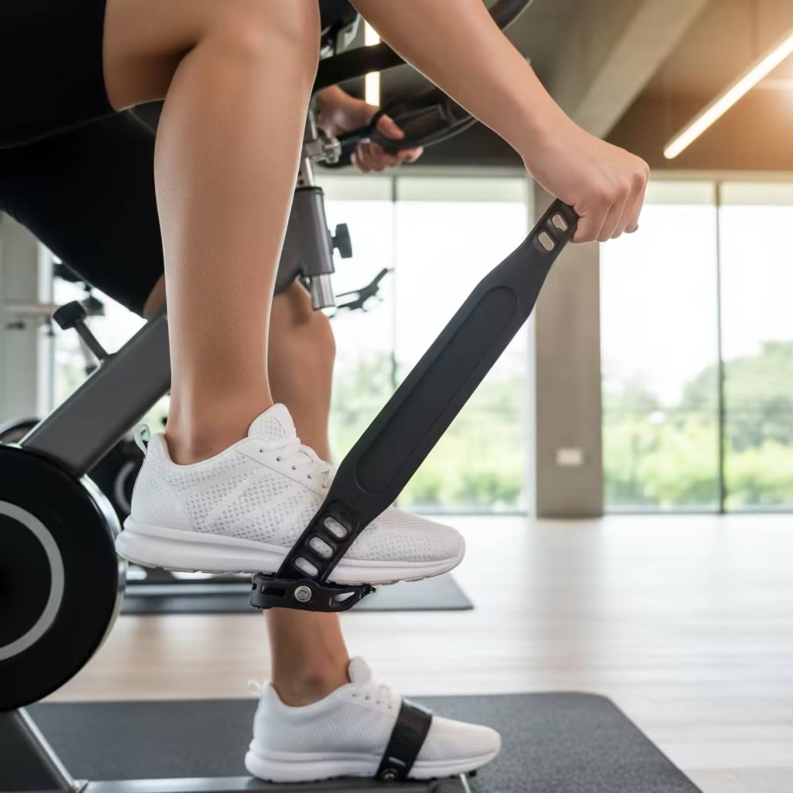 Heimtrainer-Pedale mit Riemen, – Home Gym Installation Bewertung und Preis
