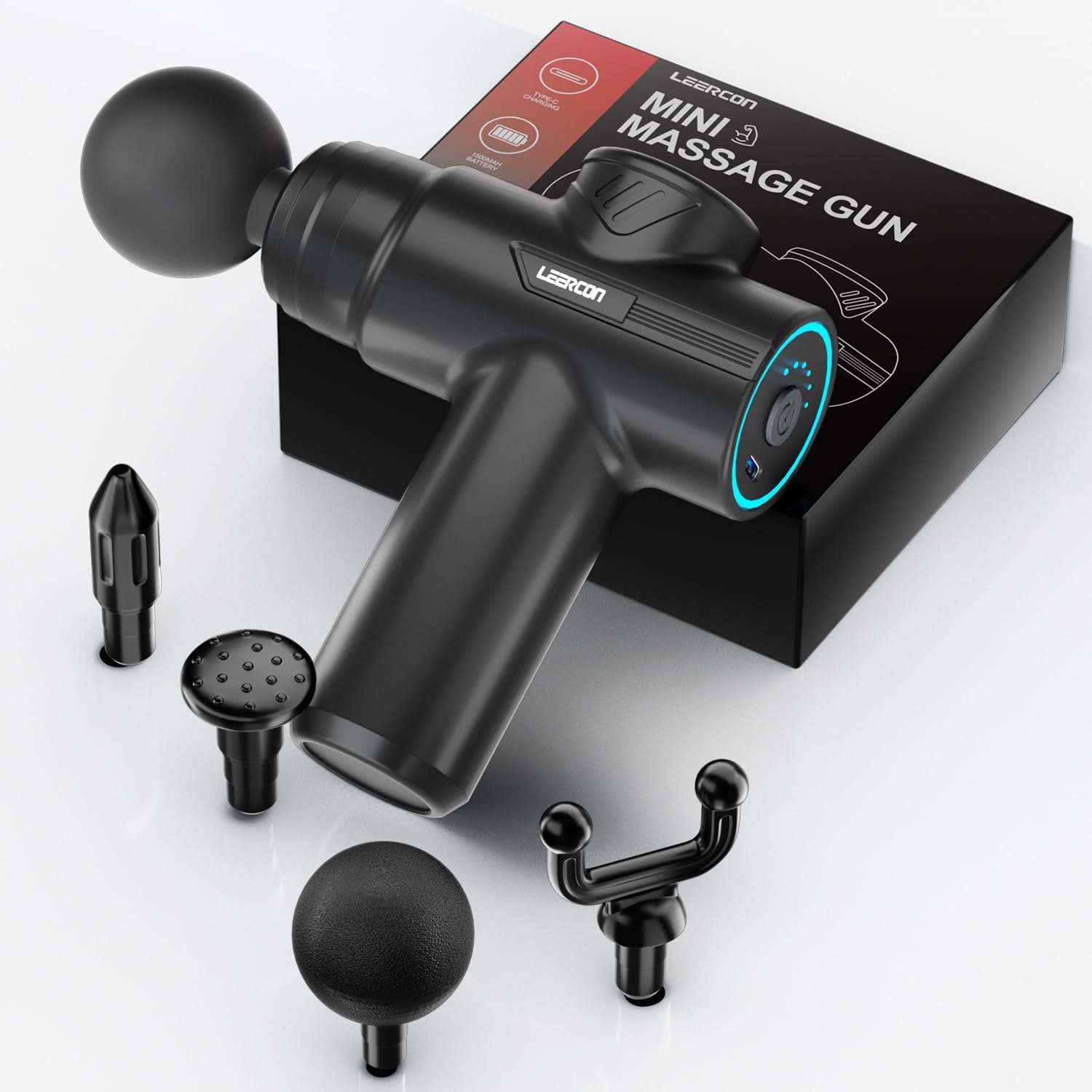LEERCON Mini-Massagepistole, 6 – Home Gym Electric Machine Bewertung und Preis