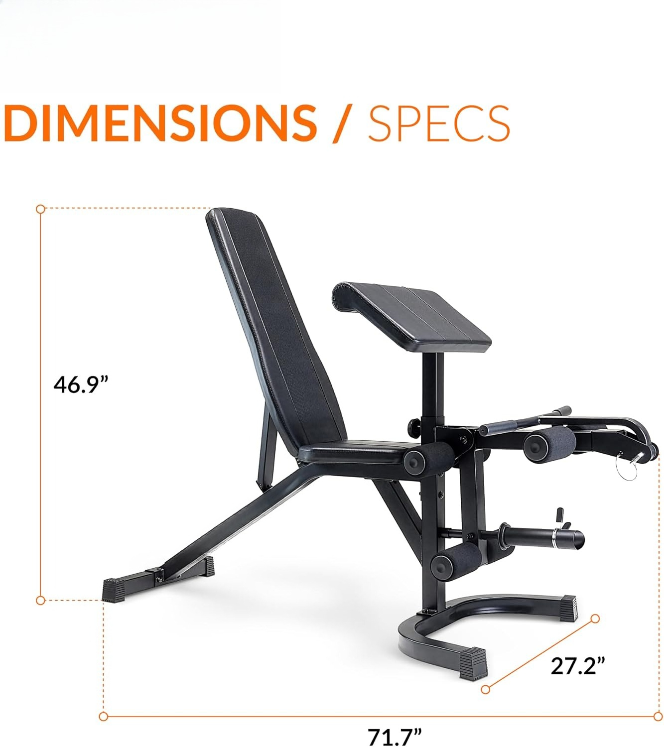 Verstellbare Multifunktions-Ha – Preacher Curl Pad Bewertung und Preis