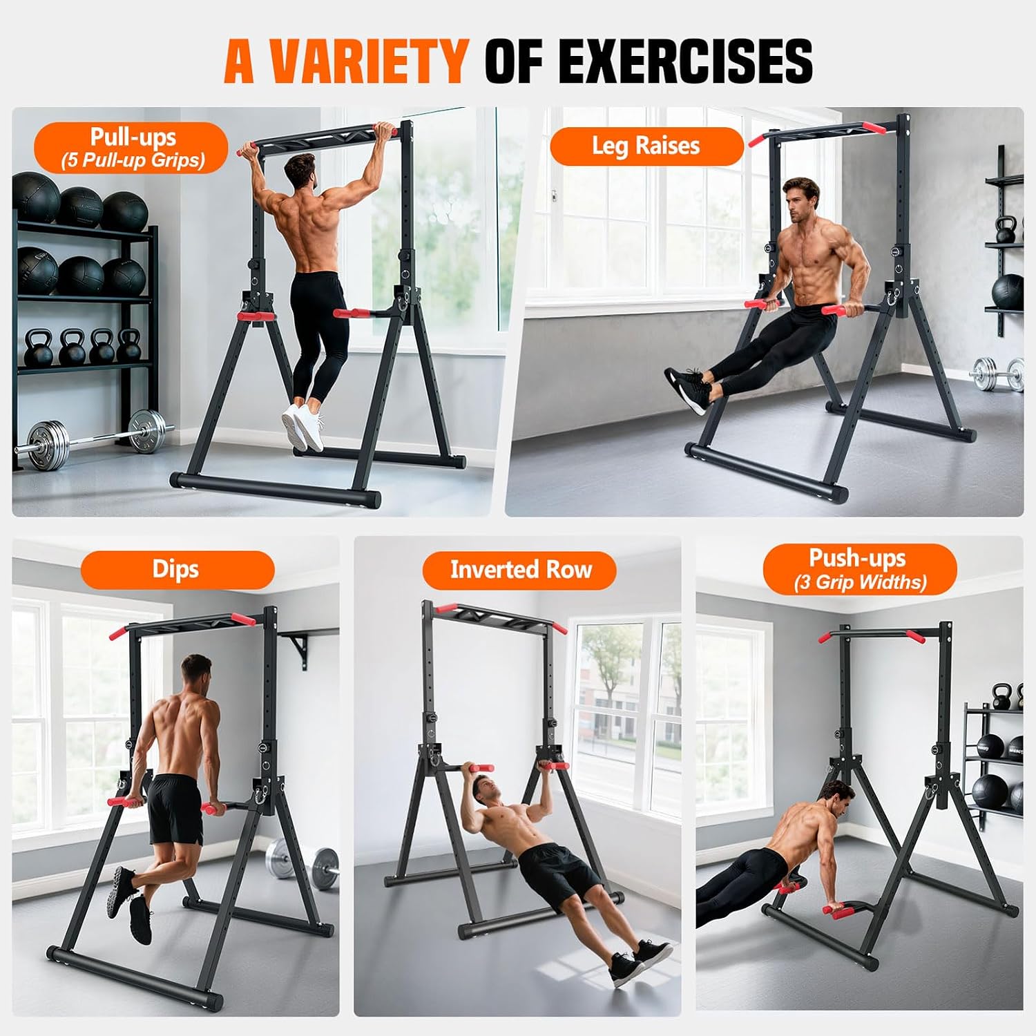 Faltbarer Power Tower Dip Stat – Home Gym Multifunctional Bewertung und Preis