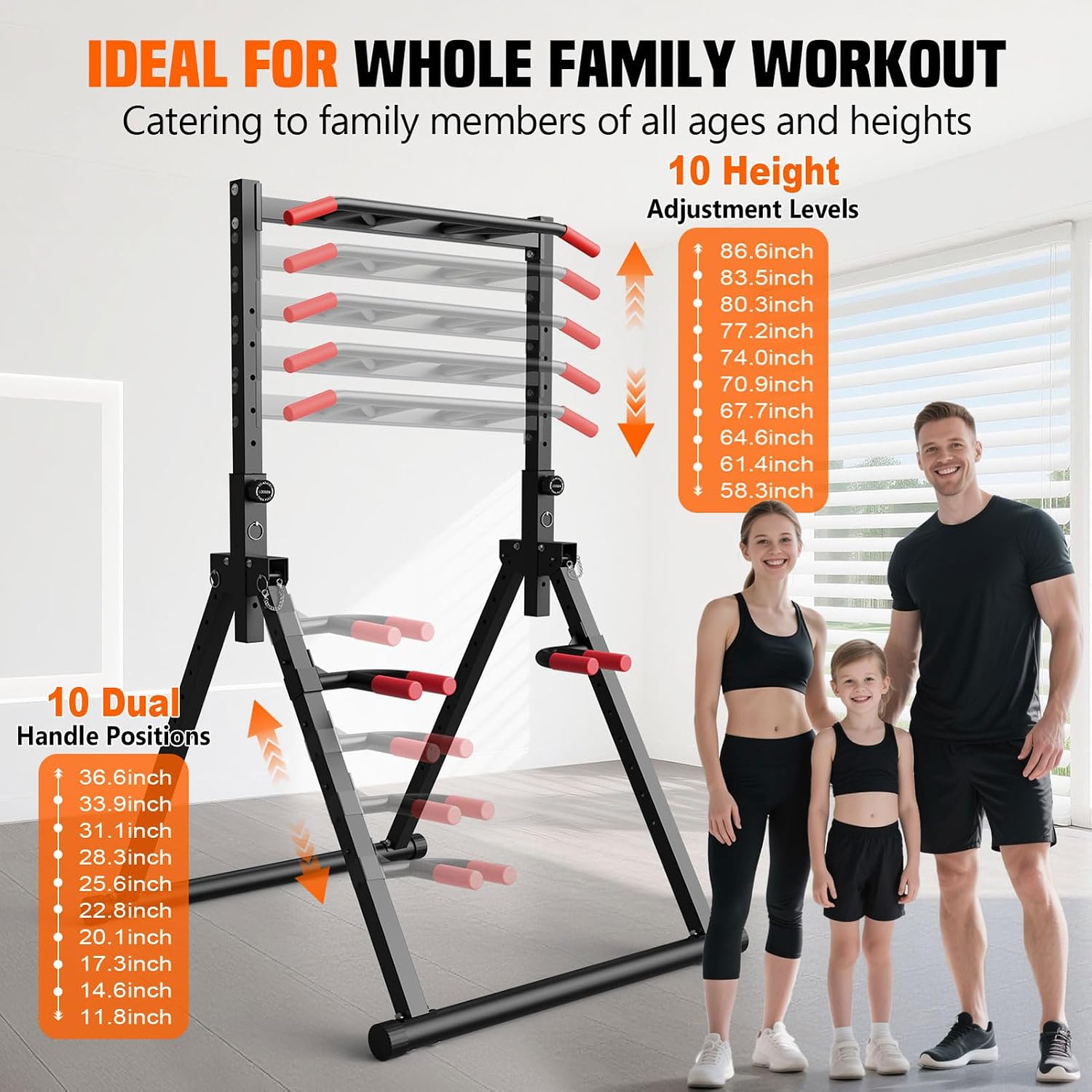 Faltbarer Power Tower Dip Stat – Home Gym Multifunctional Bewertung und Preis