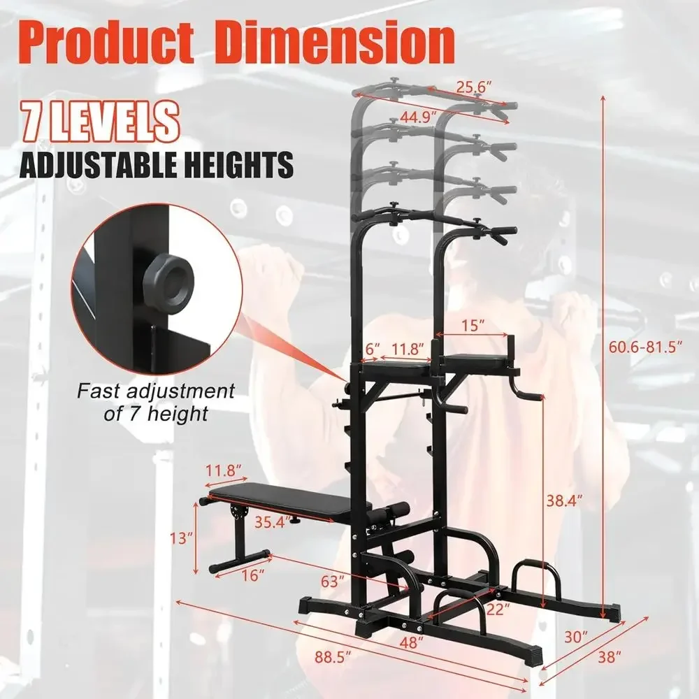Hochbelastbare, höhenverstellb – Home Gym Multi Station Bewertung und Preis