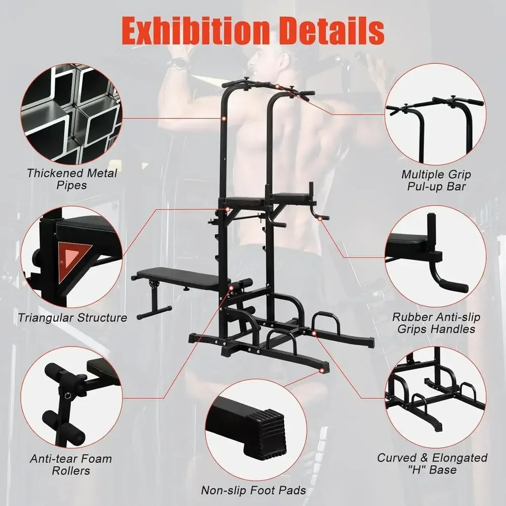 Hochbelastbare, höhenverstellb – Home Gym Multi Station Bewertung und Preis