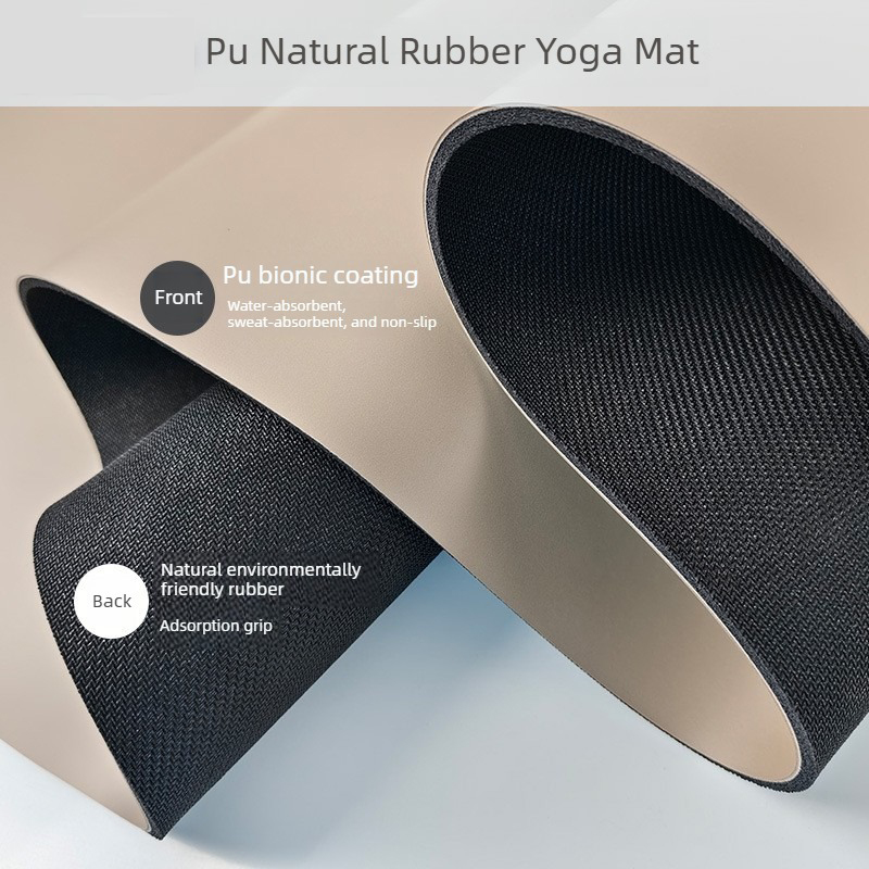 Ovale Naturkautschuk-Yogamatte – Home Gym Rubber Flooring Bewertung und Preis