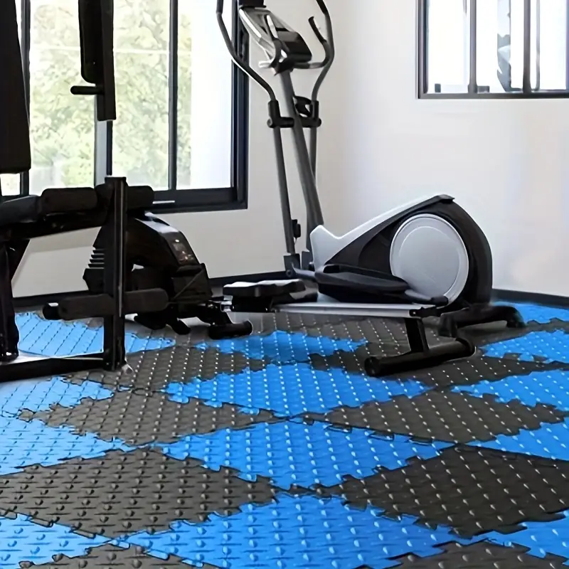 20-teilige Puzzle-Fitnessmatte – Home Gym Rubber Flooring Bewertung und Preis