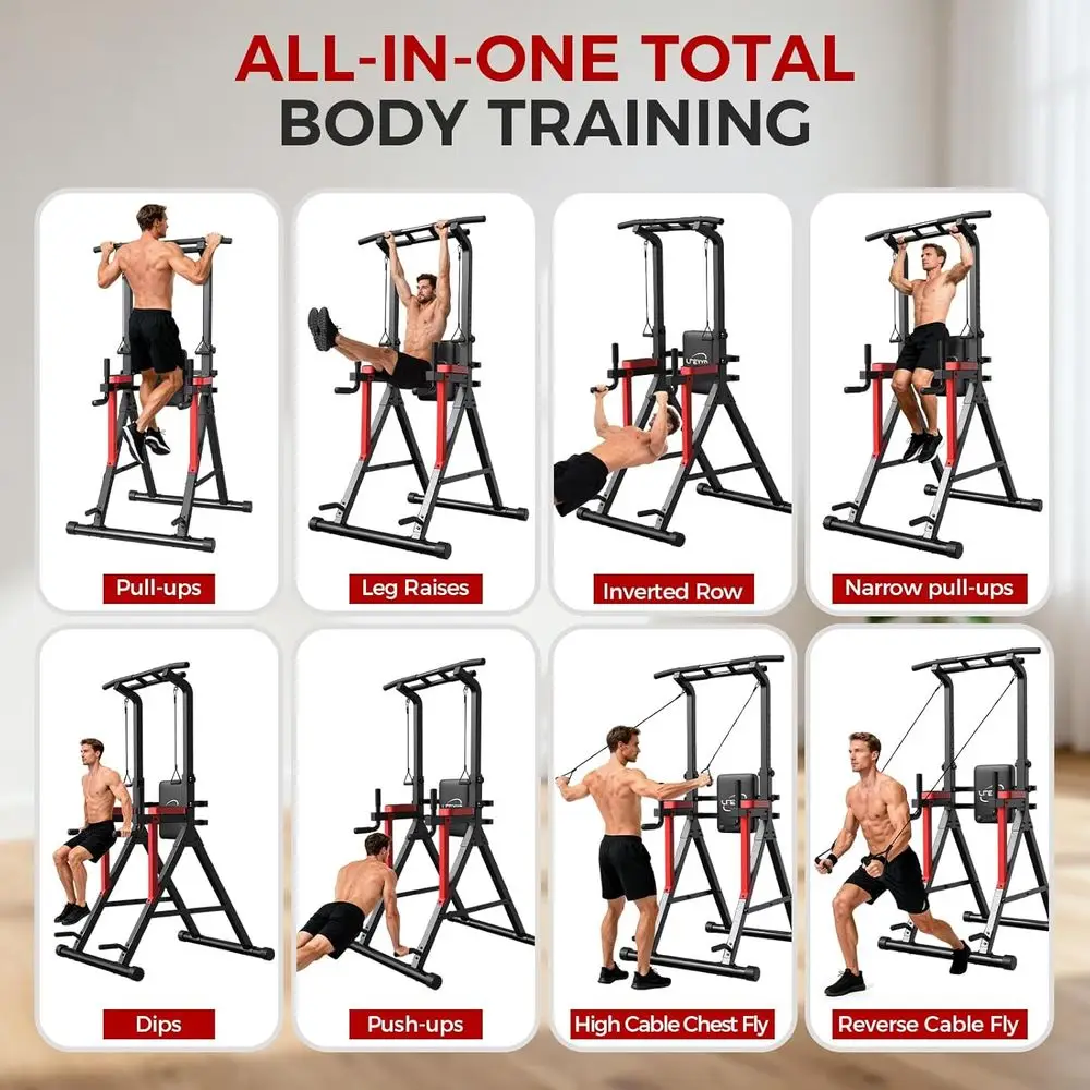 Höhenverstellbare Dip-Station  – Home Gym Multi Station Bewertung und Preis