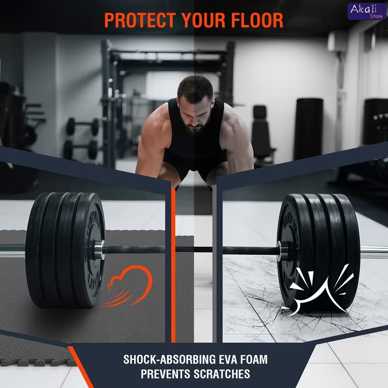 1 Zoll Dicke EVA-Schaumstoff-P – Home Gym Rubber Flooring Bewertung und Preis