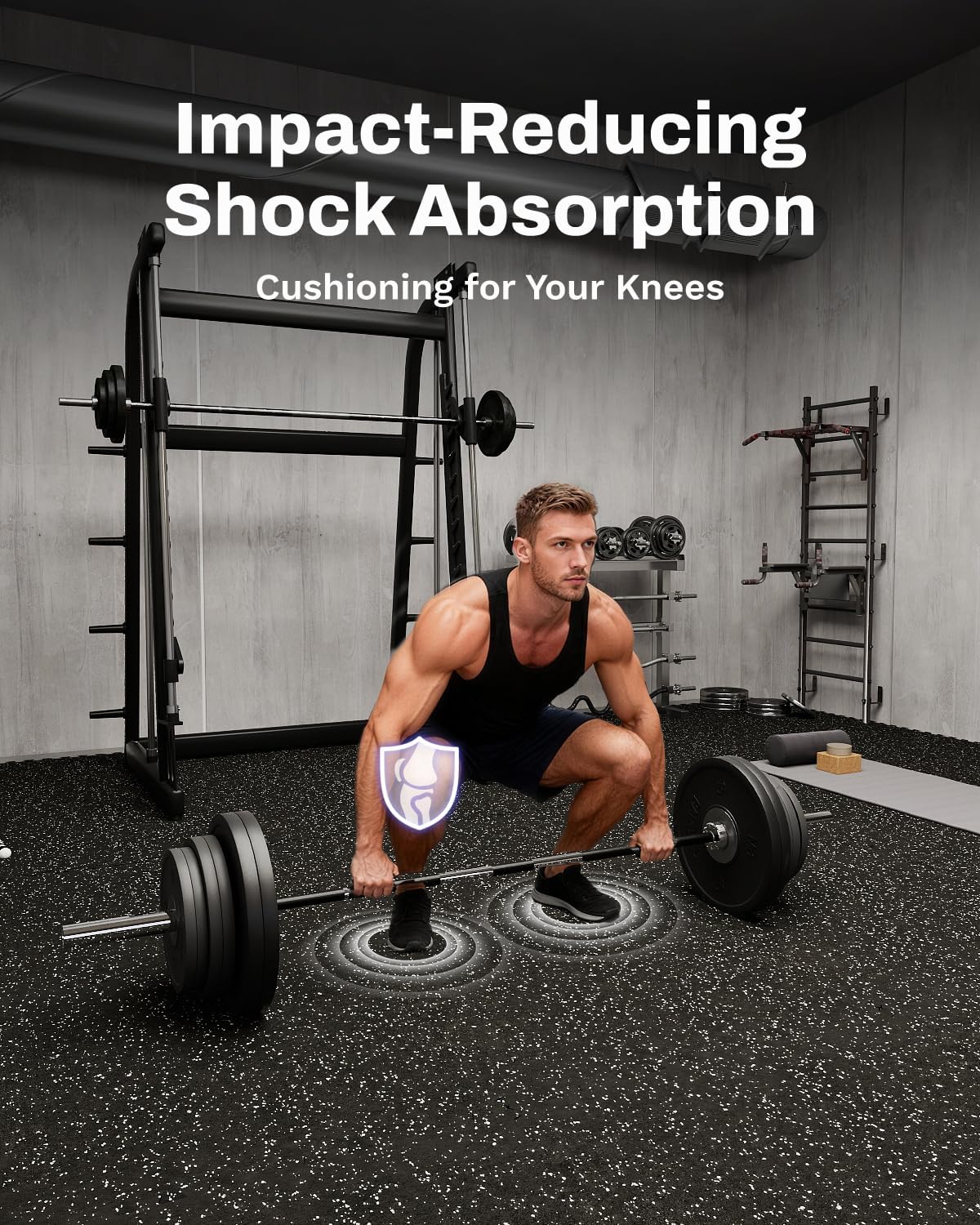 0,56 Zoll dicke Trainingsmatte – Home Gym Rubber Flooring Bewertung und Preis